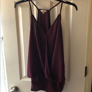 Plum tank top